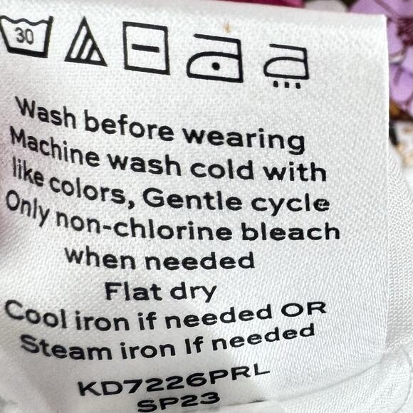 Draper James Women’s Large Floral Long Dress Cottagecore Boho Romantic Maxi - Picture 6 of 8